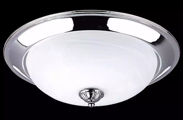 Ceiling lamp Luster Ceiling Light Chandelier Silver Glass Lamps Round