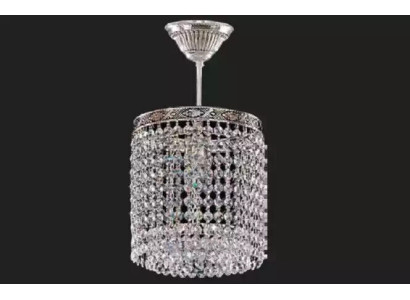 Luster Ceiling lamp Crystal Ceiling Light Luxury Silver Chandelier