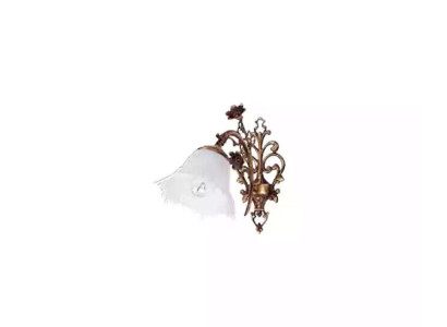 Wall lamp wall lights wall lamp chandelier wall lamp glass brown flowers