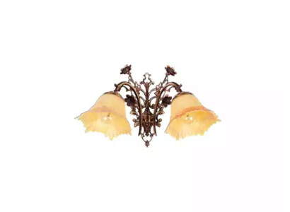 Wall lamp wall lights wall lamp chandelier wall lamp flowers glass brown