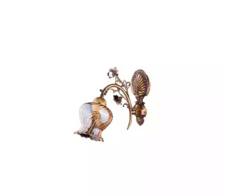Wall lamp wall lights flowers wall lamp chandelier wall lamp brown glass