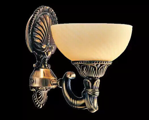 Wall lamp wall lights wall lamp chandelier wall lamp beige glass gold