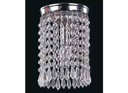 Lamp Ceiling Chandelier Chandelier Silver Ceiling lamp Luster Crystal
