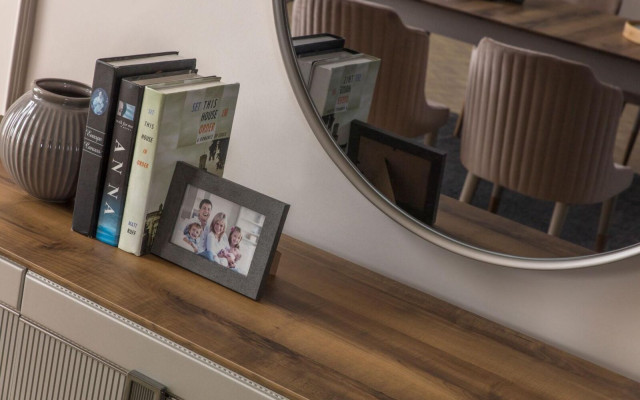 Modern Sideboard Luxurious Living room Furniture Designer Wood TV Lowboard