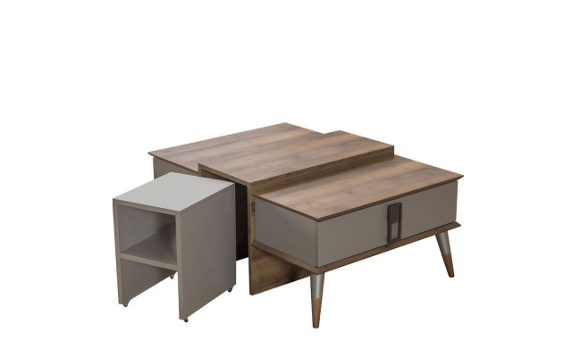 Modern brown coffee table coffee table designer sofa table side table