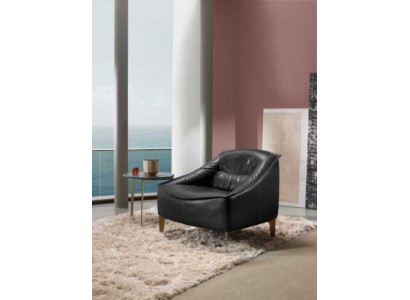 Armchair Upholstery Seater Modern Design Leather Relax Armchair Lounge Luxury Living room