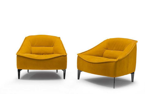Armchair Upholstery Seater Modern Design Leather Relax Armchair Lounge Luxury Living room