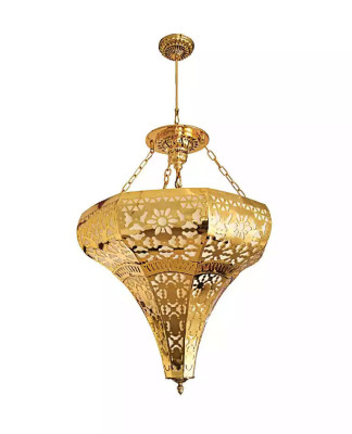 Ceiling lamp A golden pendant lamp Living room Luxury Lamp Light fixture