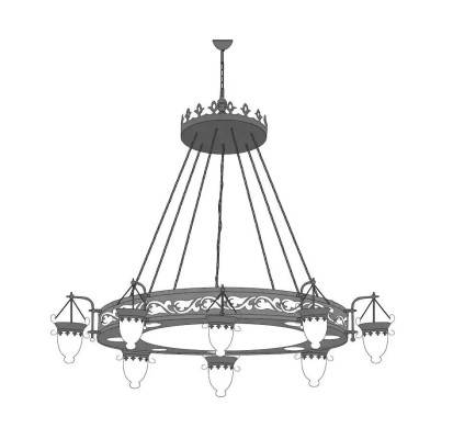 Large Light fixture Lamp Chandelier Luxury Lamps xxl Ceiling light 220x250