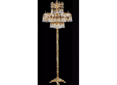 Floor lamp Living room luxury reading arm Bedroom Crystal classic