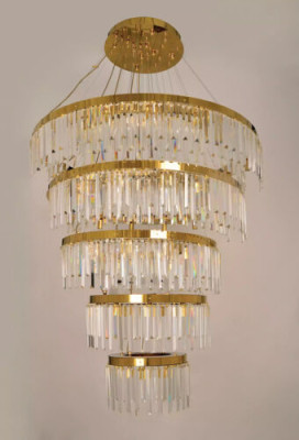 Chandelier Ceiling Light Luxury Gold Ceiling lamp Luster Crystal Lamp
