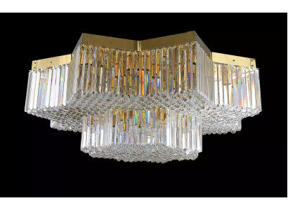 Chandelier Crystal Lamp 120x40 Ceiling light Luxury Ceiling lamp Living room
