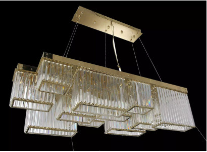 Dining table Table Chandelier Chandelier style Luster Living room luxury gold