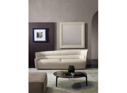 Sofa 3 Seat Couch Leather White Living room Furniture Sofas Couch Italian Prianera