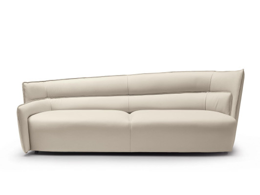 Sofa 3 Seat Couch Leather White Living room Furniture Sofas Couch Italian Prianera