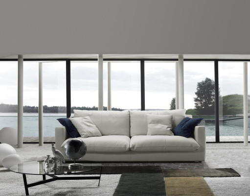 Three Seater Luxury Sofa 3 Seat Sofas Seat Leather Design Couch Furniture Style Prianera