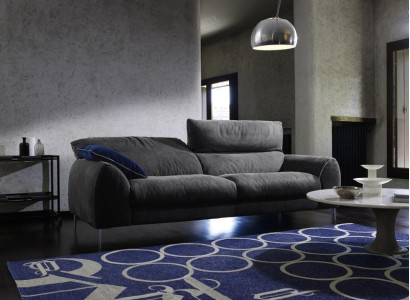Three Seater Sofa 3 Seater Sofas Upholstery Prianera Furniture Luxury Textile Couches Gray