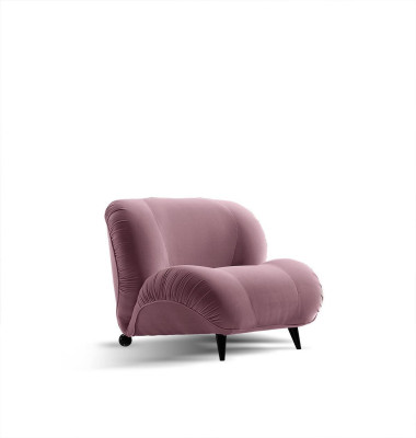 Armchair Single Seater Luxury Upholstery Furniture Living room Single Seater Armchair Textile Lounge