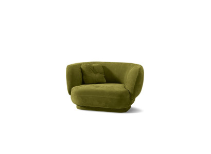 Armchair Seat Green Prianera Design Living room Upholstery Single Seater Furniture Luxury Style