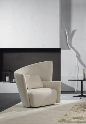 Armchair Seat Modern Design Living room White Italian Style Luxury Prianera new