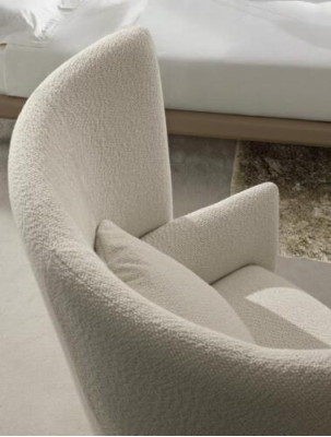 Armchair Seat Modern Design Living room White Italian Style Luxury Prianera new