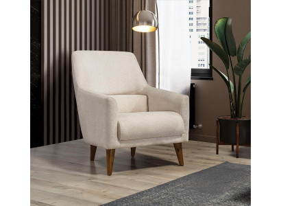 Design Living room Armchair Luxury new Upholstery Modern Wood Textile new