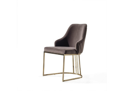 Modern Dining room chair Kitchen chairs Luxury Design Chair Armchairs Brown new
