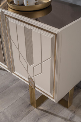 Chest of drawers with Mirror Sideboard Sideboards Wood Wardrobe Furniture Chests of drawers new
