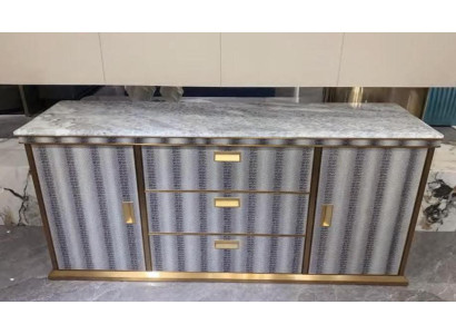 Living room Sideboard Wood Wardrobe Furniture Luxury new White Modern