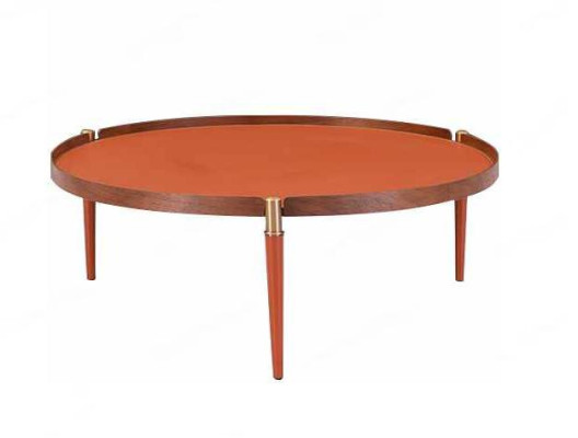 Coffee table Living room Furniture Luxury Modern Design Table Orange Coffee tables
