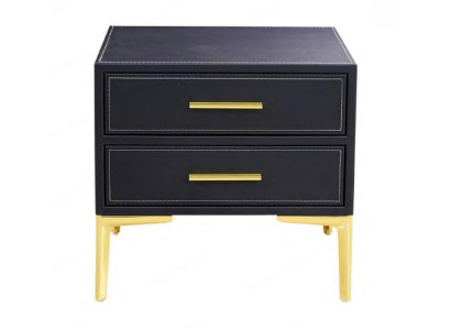 Bedside table Luxury Black Bedroom new Design Furniture Style Modern
