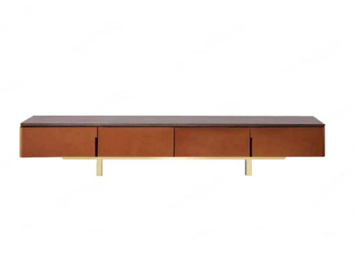 tv stand Orange Material Wood Style Modern Living room 200cm Cabinets