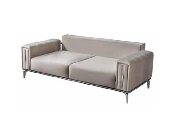 Luxurious Set 3+2+1 Upholstered set Comfort set Modern Style Set Color Black