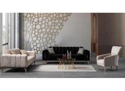 Soft upholstery luxury set 3+2+1 seats Comfortable modern style for living room