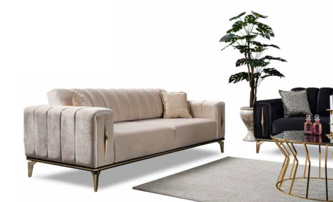 Soft upholstery luxury set 3+2+1 seats Comfortable modern style for living room
