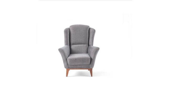 Upholstery Single Seater Designer Living room Armchair Textile 1-Seater