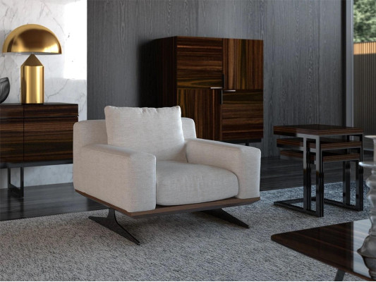 Living room furniture Armchair Luxury Upholstered Seat Modern Upholstered furniture Design Furnishings