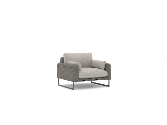 Armchair Gray Furniture Upholstered furniture Textile Upholstered Armchair Modern Living room new