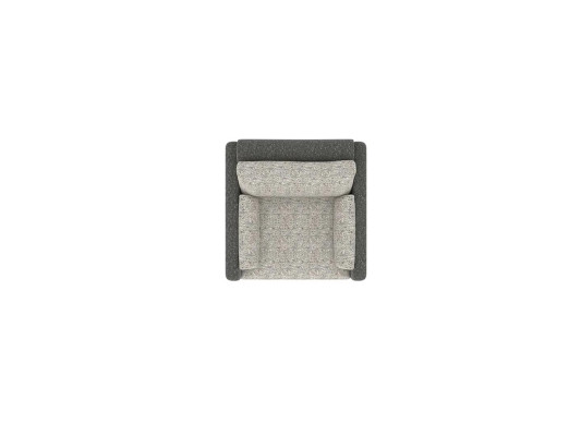 Living room Armchair Modern Design Gray Upholstered Armchair new Seat Furnishings
