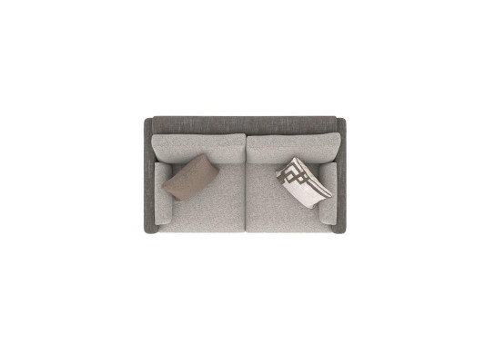 Luxury Two-seater Sofa Upholstered furniture Textile Couch Modern Living room Furniture