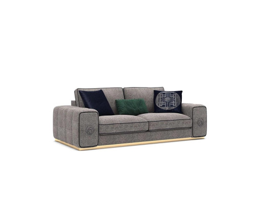 Luxury Couch Upholstered furniture Upholstery Sofa Textile Couches Living room new Two-seater