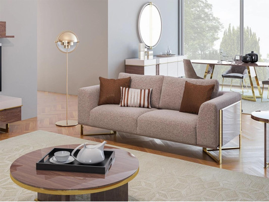 Modern Sofa Couch Two-seater Luxury Upholstered Sofas Design Furnishings Living room