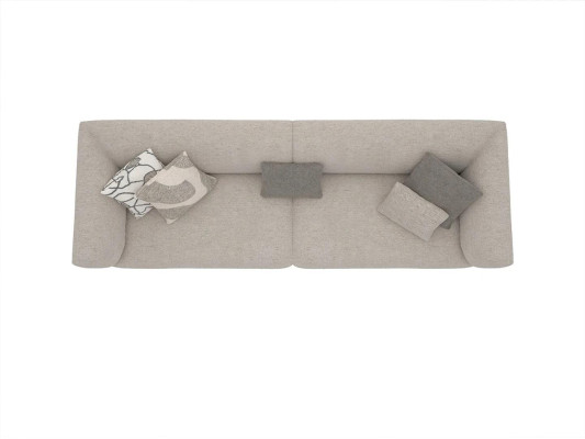 Living room Upholstered furniture Four Seater Sofa Couch Modern Designer new Furnishings