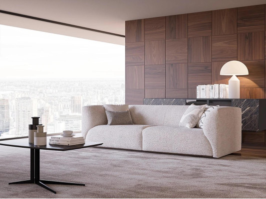 Living room Upholstered furniture Four Seater Sofa Couch Modern Designer new Furnishings
