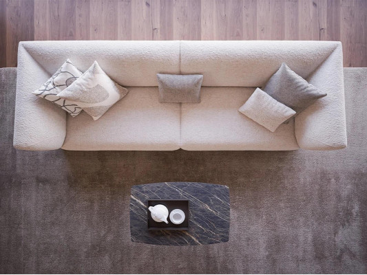 Living room Upholstered furniture Four Seater Sofa Couch Modern Designer new Furnishings