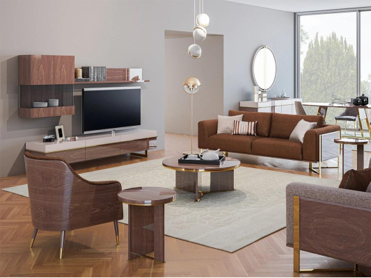 Upholstered furniture Sofa set Three Seater Sofa Couch Modern Armchair Living room new