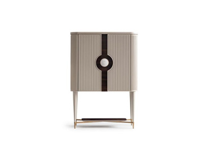 Bar Cabinet Wardrobe Wooden Cabinet Wood Bar Beige Drinks Design Bottles