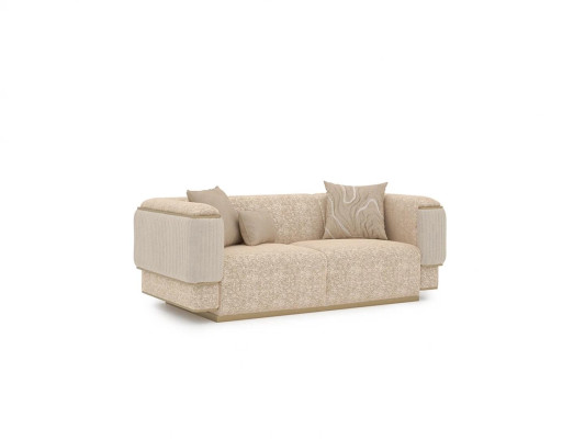 Sofa Complete 3-piece Living room Design three-seater sofa set Two-seater couch