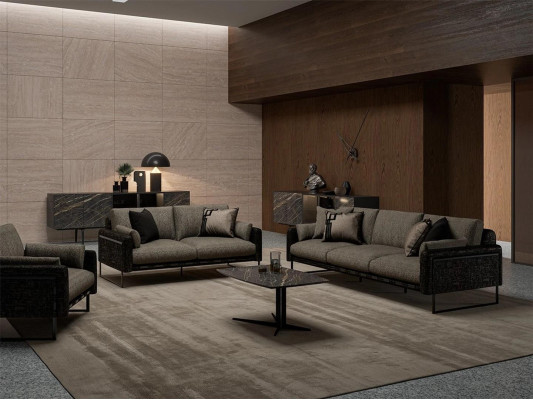Sofa set 4-piece Upholstered furniture Sets Textile Living room Set Upholstery