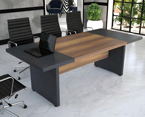 Conference table Conference tables Conference furniture Big Table Brown Wood